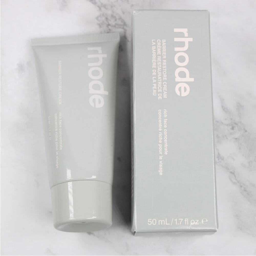 rhode Barrier Restore Cream – Light Gray Hydrating Face Cream